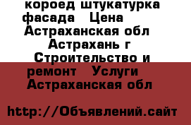 короед штукатурка фасада › Цена ­ 350 - Астраханская обл., Астрахань г. Строительство и ремонт » Услуги   . Астраханская обл.